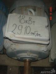 Электродвигатель 18, 5квт 2910обмин
