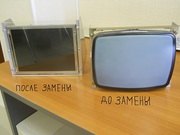 Замена мониторов ЭЛТ CRT на LCD TFT ЖКИ на системы ЧПУ станка ремонт.