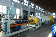 Линия для производства противокоррозионных теплозащитных труб из ПЭ