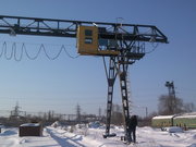 Кран козловой 5 тн,  управление из кабины